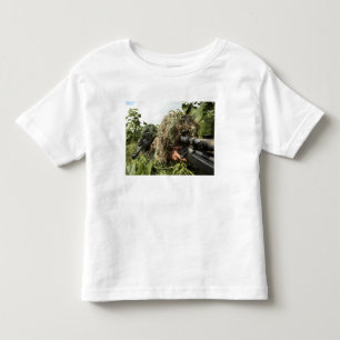 Iklädda ghilliekostymer för soldater t-shirt
