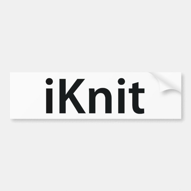 iKnitbildekal Bildekal (Framsidan)