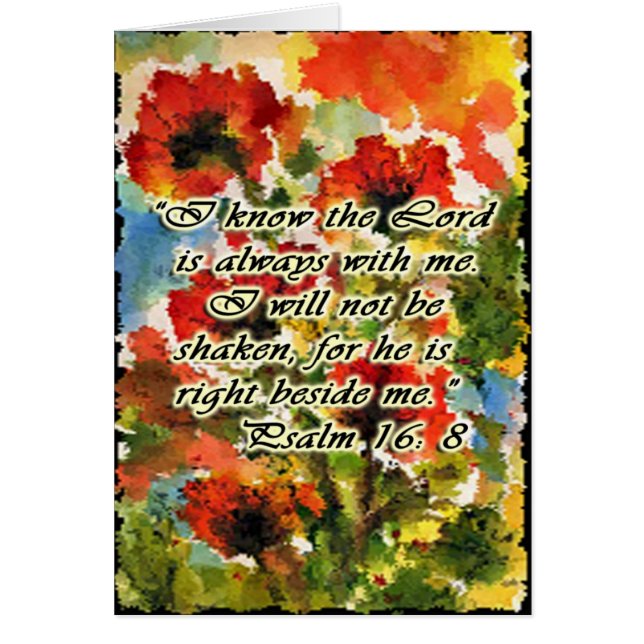 IKnowtheLordZazzle OBS Kort (Framsidan)