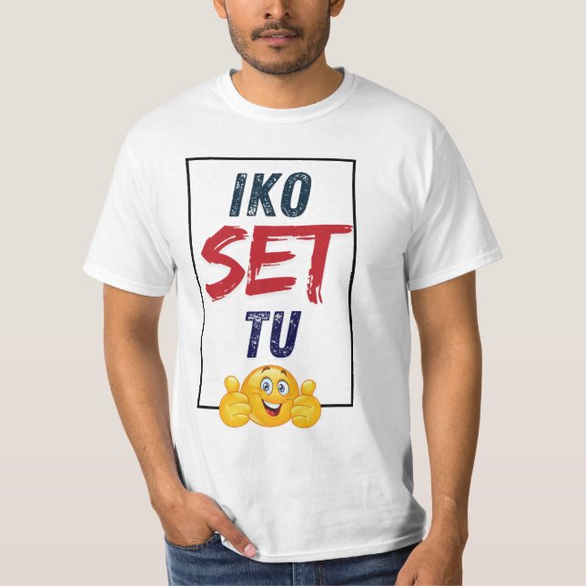 IKO SET TU  T SHIRT (Framsida)