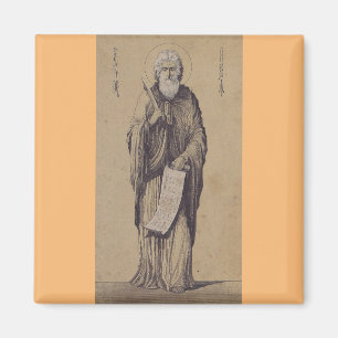 Ikon av Sankt Elias profeten Holy Art Magnet
