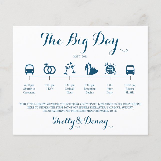 Ikon Bröllopsitinerary (Framsida)