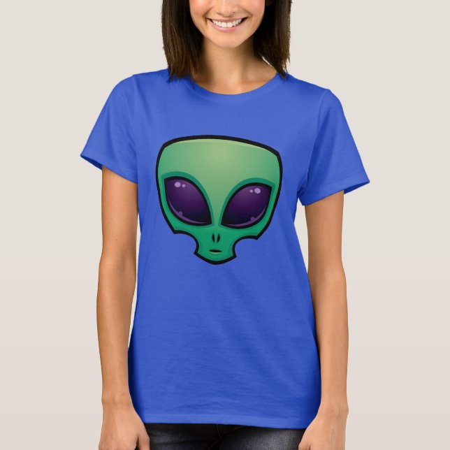 Ikon för Alien Head T Shirt (Framsida)