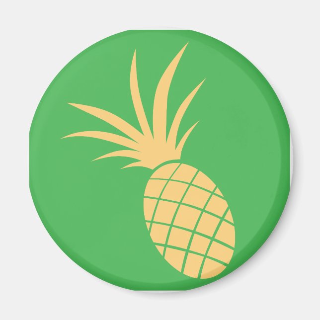 Ikon för ananas frukt magnet (Framsidan)