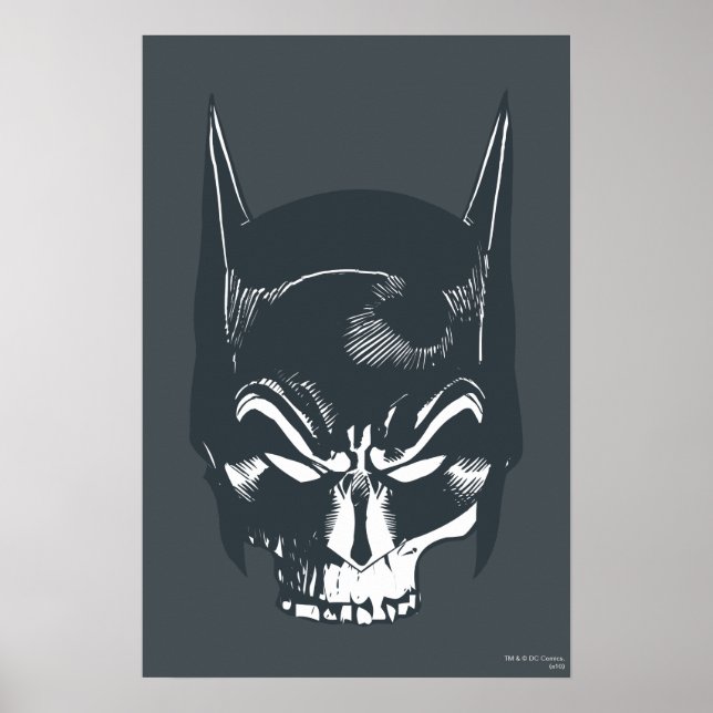 Ikon för Batman Cowl/Skull Poster (Framsidan)