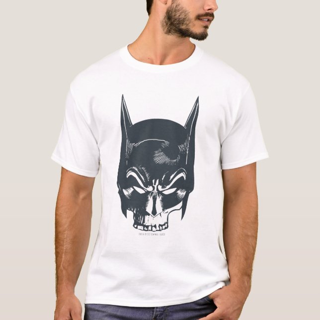 Ikon för Batman Cowl/Skull Tee (Framsida)