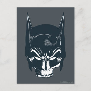 Ikon för Batman Cowl/Skull Vykort