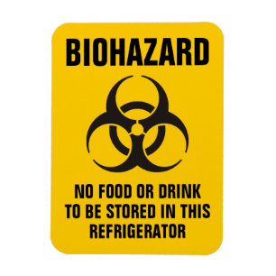 Ikon för biofara magnet