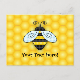Ikon för Buzzing Bumblebee och Honeycomb Vykort