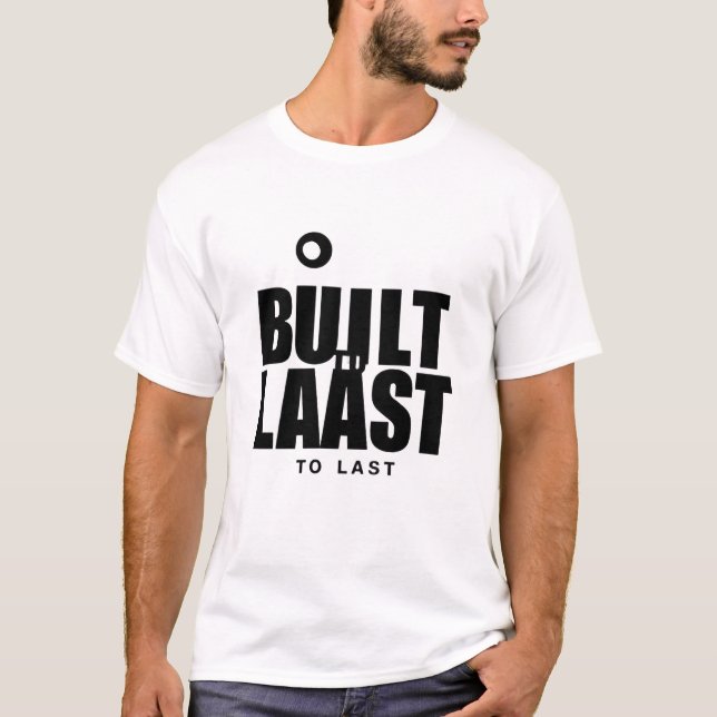 Ikon för byggt senaste skiftläge är stark t shirt (Framsida)