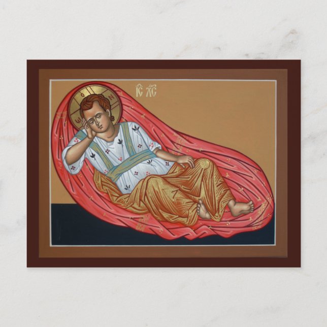 Ikon för det sovande bönekortet i Öga Vykort (Framsida)