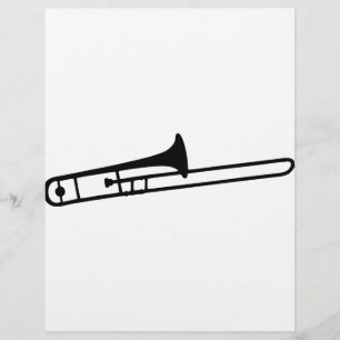 ikon för dolt trombeninstrument