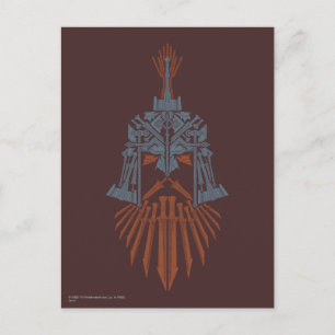 Ikon för Dwarven Weapons Helmet Icon Vykort