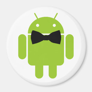 Ikon för formeln Bow Tie Android Robot Magnet