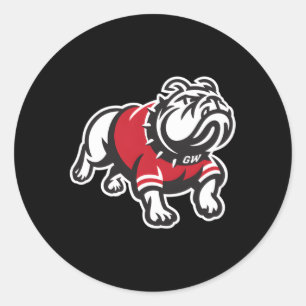 Ikon för Gardner-Webb Runnin'Bulldog Runt Klistermärke