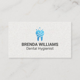 Ikon för Gnistra med blå tand Dental Visitkort