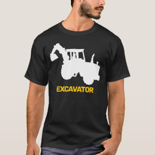 Ikon för grävmaskiner t shirt