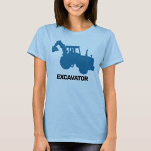 Ikon för grävmaskiner t shirt