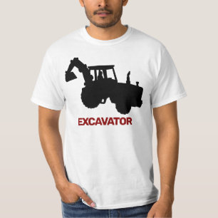 Ikon för grävmaskiner t shirt
