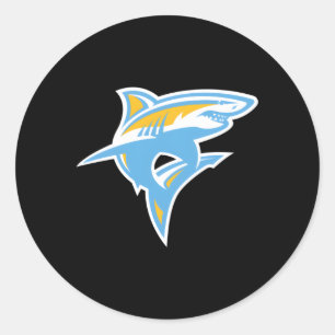 Ikon för Long Island Sharks Runt Klistermärke