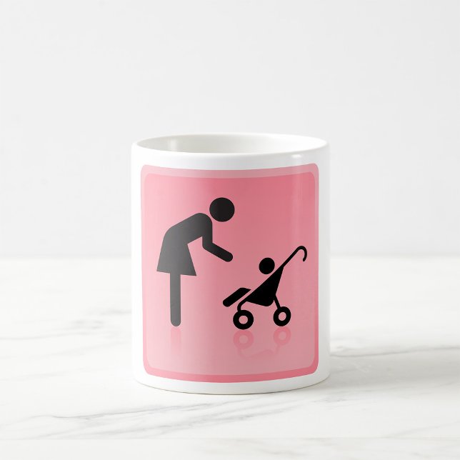 Ikon för mor och underordnad kaffemugg (Skapare uppladdad)