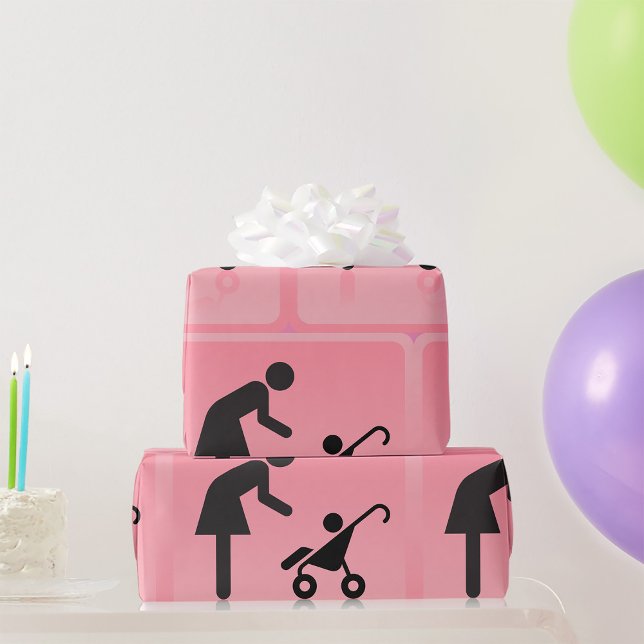 Ikon för mor och underordnad presentpapper (Skapare uppladdad)