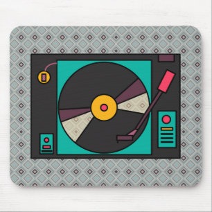 Ikon för Retro Record Player Musmatta