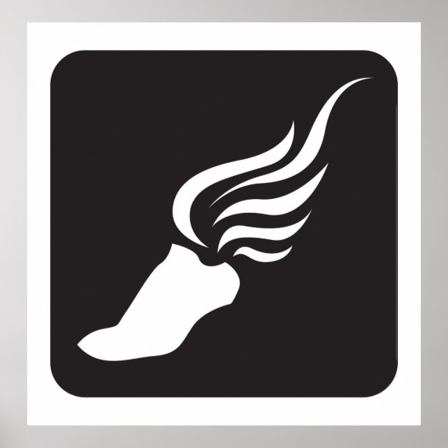 Ikon för Spårning och Fält Poster (Framsidan)