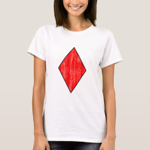 Ikon för Spela upp kort Diamanter T Shirt