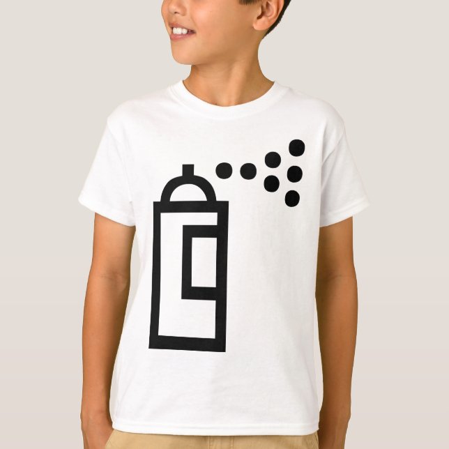 Ikon för Spray Kan T-shirt (Framsida)