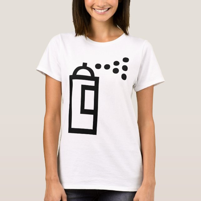 Ikon för Spray Kan Tee Shirt (Framsida)