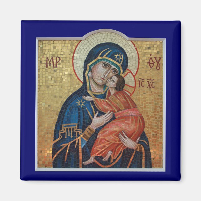 Ikon för Theotokos magnet (Framsidan)