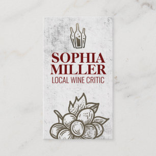 Ikon för vin Flaskor och grafik Visitkort