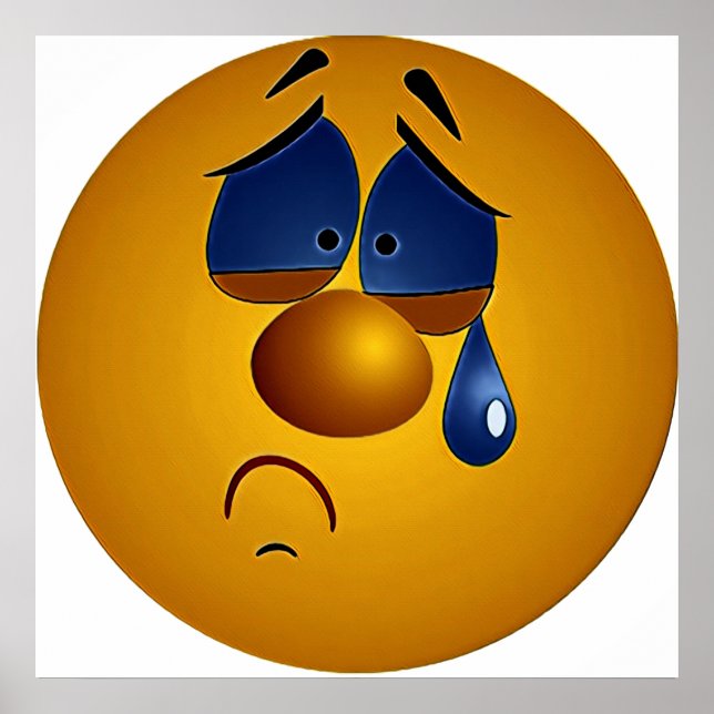 ikon - jag gråter - poster (Framsidan)