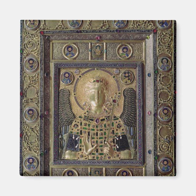Ikon som skildrar Archangel Michael Magnet (Framsidan)