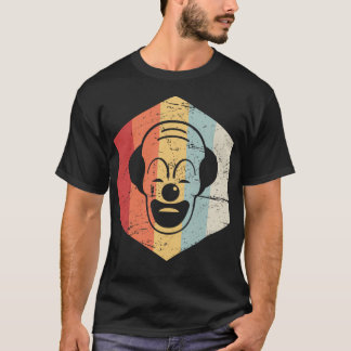 Ikonen Retro Vintage Creepy Clown T Shirt