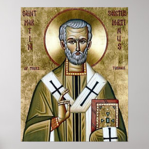 Ikonen St Martin de Tours Poster