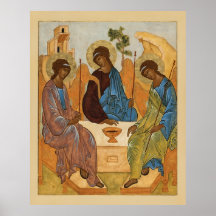 Ikonen Trinity för Heliga