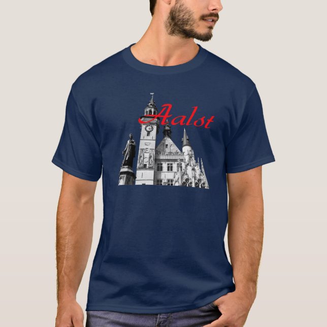 Ikoner av Aalst Souvenir T Shirt (Framsida)
