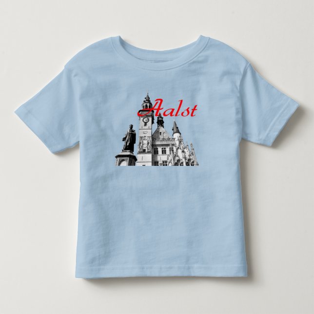 Ikoner av Aalst Souvenir T Shirt (Framsida)