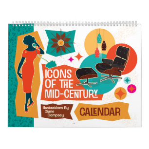 Ikoner från mitten av seklet kalender