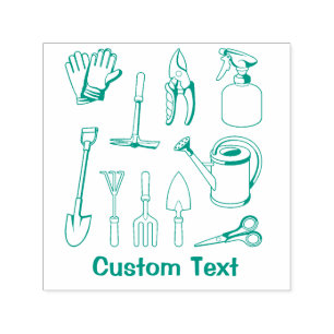  ikoner självfärgande stämpel