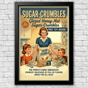 Ikonisk 1960-talsreklam poster