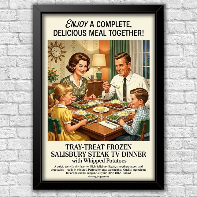 Ikonisk 1960-talsreklam  poster (Skapare uppladdad)