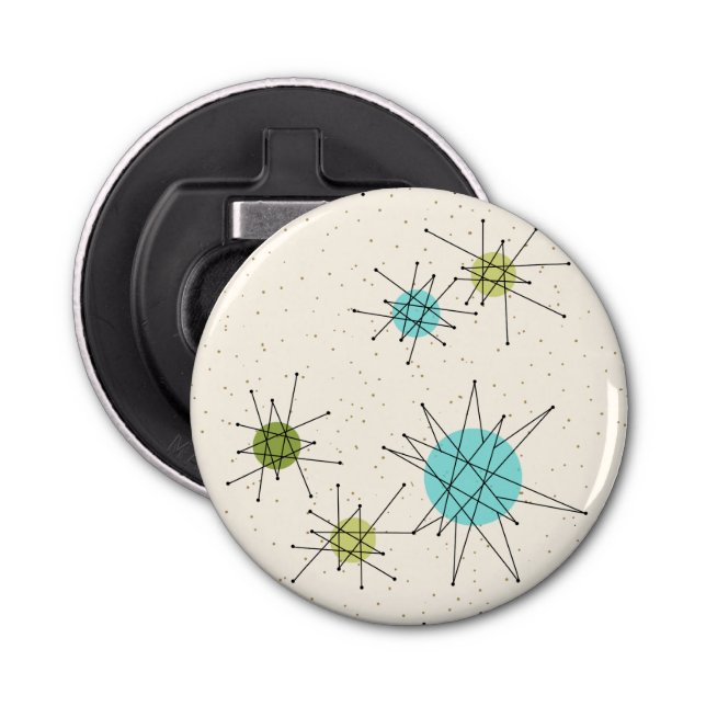 Ikonisk atomstartknapp flasköppnare (Framsidan)