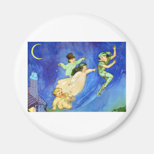 IKONISK BILD FRÅN PETER PAN MAGNET