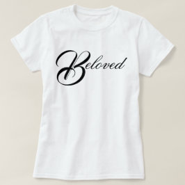 Ikonisk chic och minimal Älskad T Shirt