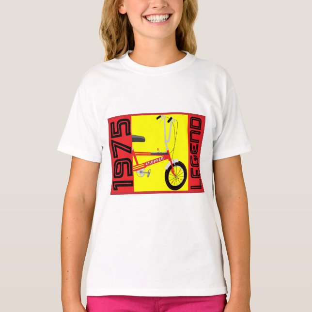 Ikonisk cykel för British 1970 T Shirt (Framsida)