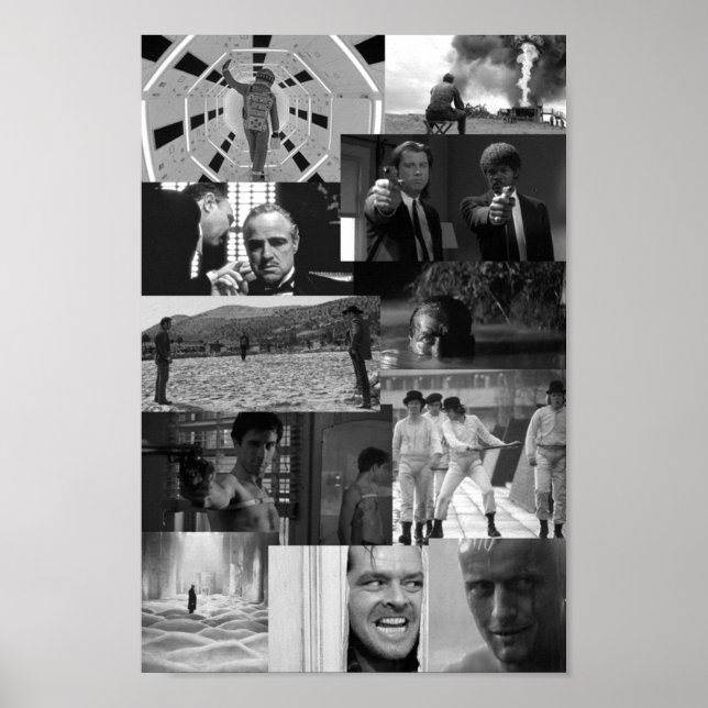 Ikonisk filmscensamling poster (Framsidan)