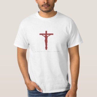 Ikonisk Jesus på Kor: Sacrifice - Vår frid T Shirt